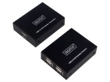 Extender USB 2.0 DIGITUS DA-73120 cu RJ45 și 5 porturi USB A, 150m