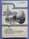 ISTORIA STIINTEI SI TEHNICII IN ROMANIA. DATE CRONOLOGICE - STEFAN BALAN...