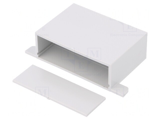 Carcasă ABS cu panou și lame de fixare 70x50x25mm