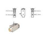 Supapa expansiune clima BAV, Ford Focus Electric, 2011-2018, motor electric; Focus ST, 2011-2018, motor 2.0 Ecoboost benzina, Rapid