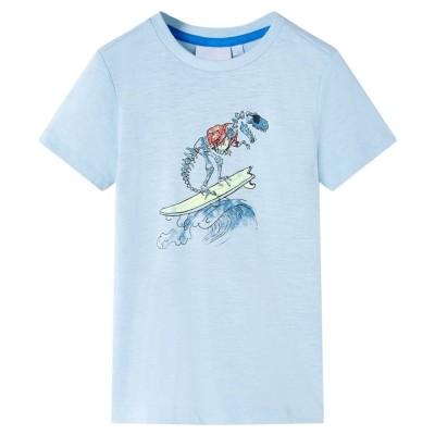Tricou pentru copii, albastru deschis, 116 foto