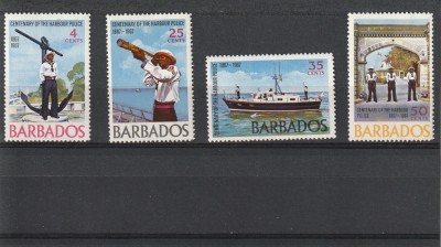 Marina ,uniforme ,Barbados. foto