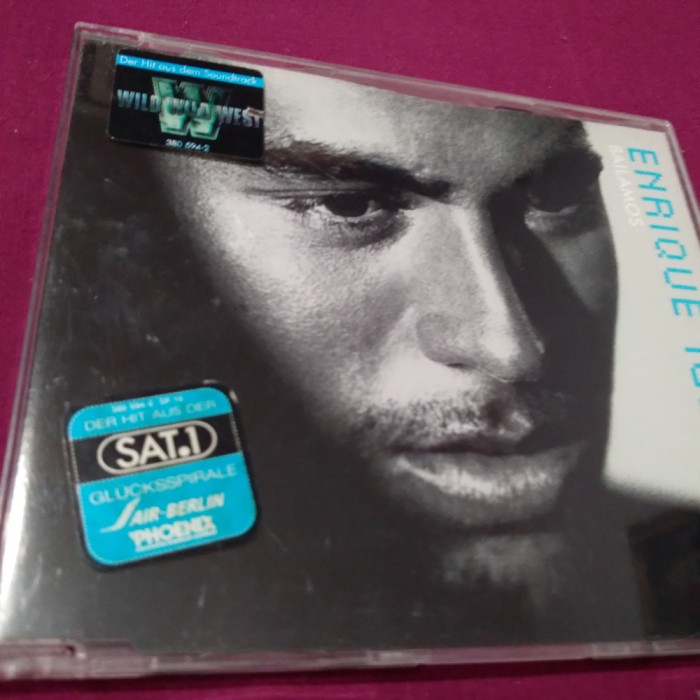 CD ENRIQUE IGLESIAS -BAILAMOS RARITATE!!!