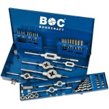 BOHRCRAFT GW12 - Set tarozi si filiere material - 44 bucati