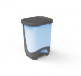 Cos Gunoi Casandra, Sterk, Plastic, Albastru, 6L, 25 x 24 x 22.5 cm