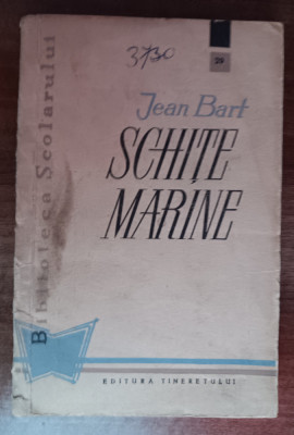 myh 310s - Jean Bart - Schite marine - ed 1960 foto
