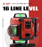 Nivelă Laser Milwaukee 16 Linii-Profesională