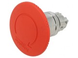 Comutator de Siguranță 22mm Roșu 2 Posții