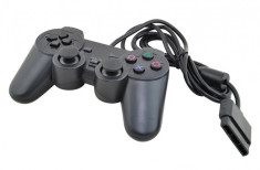 Telecomanda Controller pentru PS2 DualShock cu Fir, Play Station 2 foto