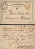 Austria 1870 Postal History Rare Old postcard postal stationery to Brunn DB.146