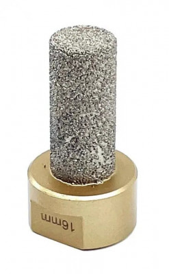 Freza tip deget pt. frezari in gresie portelanata si piatra - diametrul 16mm, lungime 35mm - prindere M14 - DXDY.GOLD.Finger.D16.H35 foto