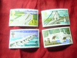 Serie Marea Britanie 1968 - Poduri , 4 valori