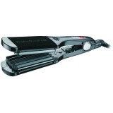 Placa de creponat parul Profesionala BaBylissPro 2512, 125W, 5 trepte, 120&deg;- 200&deg;C, placi ceramice 60mm, Negru
