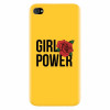 Husa silicon pentru Apple Iphone 4 / 4S, Girl Power