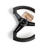 Volan Sport Universal Negru 36cm Diametru Accesorii Montaj Incluse