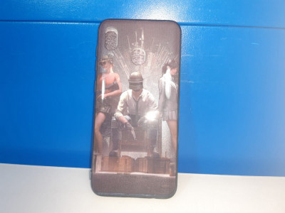 Husa protectie Samsung Galaxy A20, plastic cu margine cauciuc foto