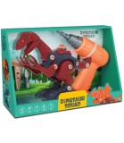 Jucarie Dinozaur de Asamblat cu Surubelnita, Piese Constructie, Interactiv, Peste 3 ani, Dimensiuni 20cm