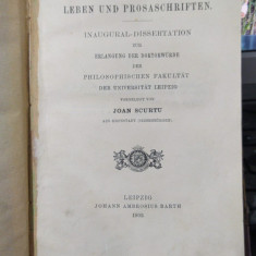 Ioan Scurtu Mihail Eminescu s leben und prosaschriften Leipzig 1903 053