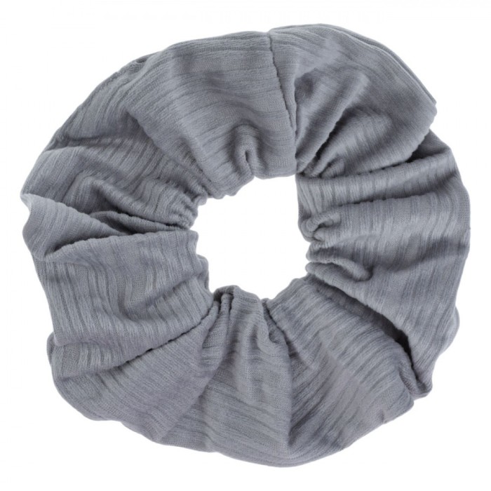 Elastic Păr, Femei, Catifea Ribbed, Culoare Gri