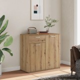 vidaXL Dulap, stejar artizanal, 80x36x75 cm, lemn prelucrat
