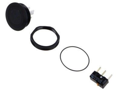 Comutator Anti-Vandalism SCHURTER 2 Poziții SPDT 5A 125VAC RGB 3-145-657 foto
