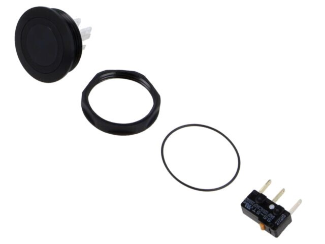 Comutator Anti-Vandalism SCHURTER 2 Poziții SPDT 5A 125VAC RGB 3-145-657