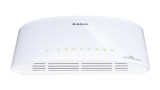 Switch D-Link 8 porturi 16 Gbps fara management - DGS-1008D SafetyGuard Surveillance