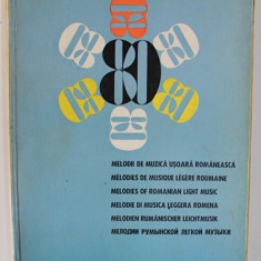 MELODII DE MUZICA USOARA ROMANEASCA de ALEXANDRU CONSTANTIN ... BOGARDO FLORIN , 1968 *MINIMA UZURA