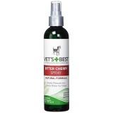 Spray Antilic C&acirc;ini Vet&#039;s Best Natural cu Cireșe, 221ml - Descurajează Linsul, Extracte Naturale Lăm&acirc;ie &amp; Struguri, Aromă Plăcută