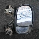 Oglinda Laterala Dreapta Renault Trafic II Furgon FL 2008, Originala, Portocalie Negru