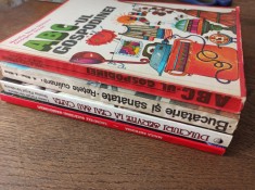 LOT 4 CARTI DE BUCATE :ABC-UL GOSPODINEI + BUCATARIE SI SANATATE + DULCIURI SERVITE LA CEAI SI CAFEA + SECRETELE BUCATARIEI MANASTIRESTI