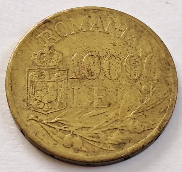 Romania, 10.000 Lei 1947 Regele Mihai