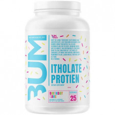 Pudra proteica tip izolat din zer cu aroma Birthday Cake Cbum Series Itholate Protein, 820 g, Raw Nutrition