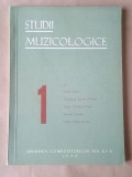 Octavian Lazăr Cosma; Nicolae Ursu; Viorel Cosma; Cella Delavrancea - Studii muzicologice nr. 1 / I (1956)