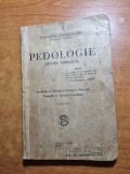 PEDOLOGIE - studiul copilului - din anul 1937 - cu semnatura autorului