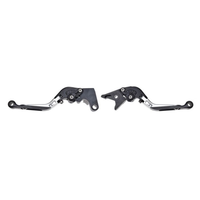 Set leviere, frana si ambreiaj, culoare argintu, foldabile, Yamaha R1,R6,FZ-1,FZ... Cod Produs: MX_NEW CNCR0071S