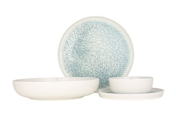 Rinart Set de vesela - Asel - 24 bucăți - 6 persoane - Porţelan