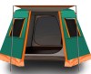 Cort Camping 4-6 Persoane, Impermeabil 3000mm, Poliester 210D, Sistem Instant, Geanta Transport Inclusa, 330x330x198cm