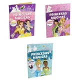 Carte de Colorat Disney Princess 16 Pagini + 3 Tipuri de Stickere