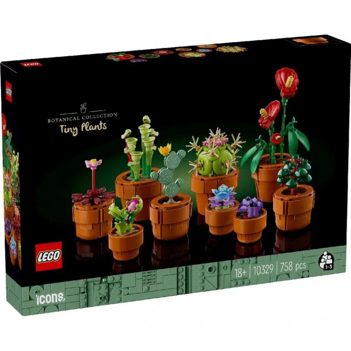 Lego Icons Plante De Mici Dimensiuni 10329