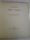 Cumpara ieftin ROMEO ET JULIETTE - WILLIAM SHAKESPEARE - Traduit de l&#039;Anglais par G. DUVAL - Paris