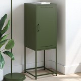 VidaXL Dulap &icirc;nalt verde măslină 36x39x107 cm oțel