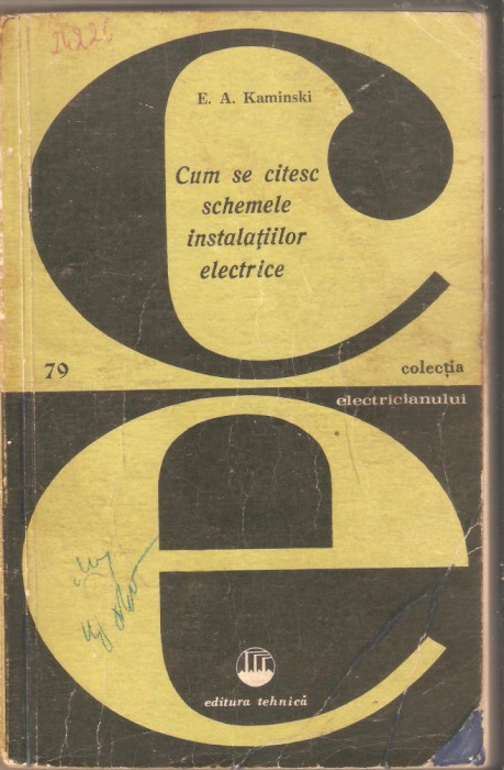 Cum se citesc schemele instalatiilor electrice