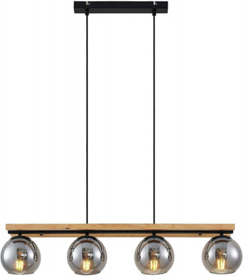 Lampă suspendată Lindby Philika (modernă) din sticlă pentru sufragerie nr.16 foto