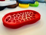 Savoniera, 3D, model Wave, Rosu, Oem