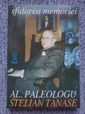 Al. Paleologu, Stelian Tanase-Sfidarea memoriei, 1996, 268 pag, stare f buna foto
