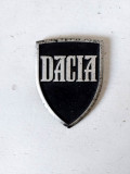 Sigla/ emblema DACIA veche - metalică (aluminiu) 60 x 45 mm