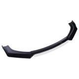 Prelungire Bara Fata Universala Negru Lucios cu Albastru ABS 4 Buc Tuning Auto Exterior Spoiler