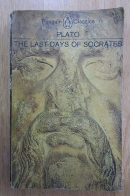Plato - The Last Days of Socrates Eutyphron Apologia Criton Phaidon in engleza foto