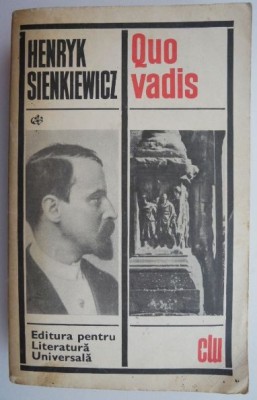 Quo vadis &amp;ndash; Henryk Sienkiewicz foto